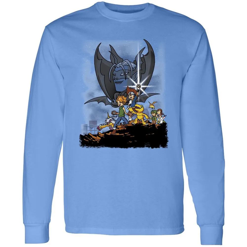 Long Sleeve T-Shirt - WKN3UVVJ - Carolina Blue - 12