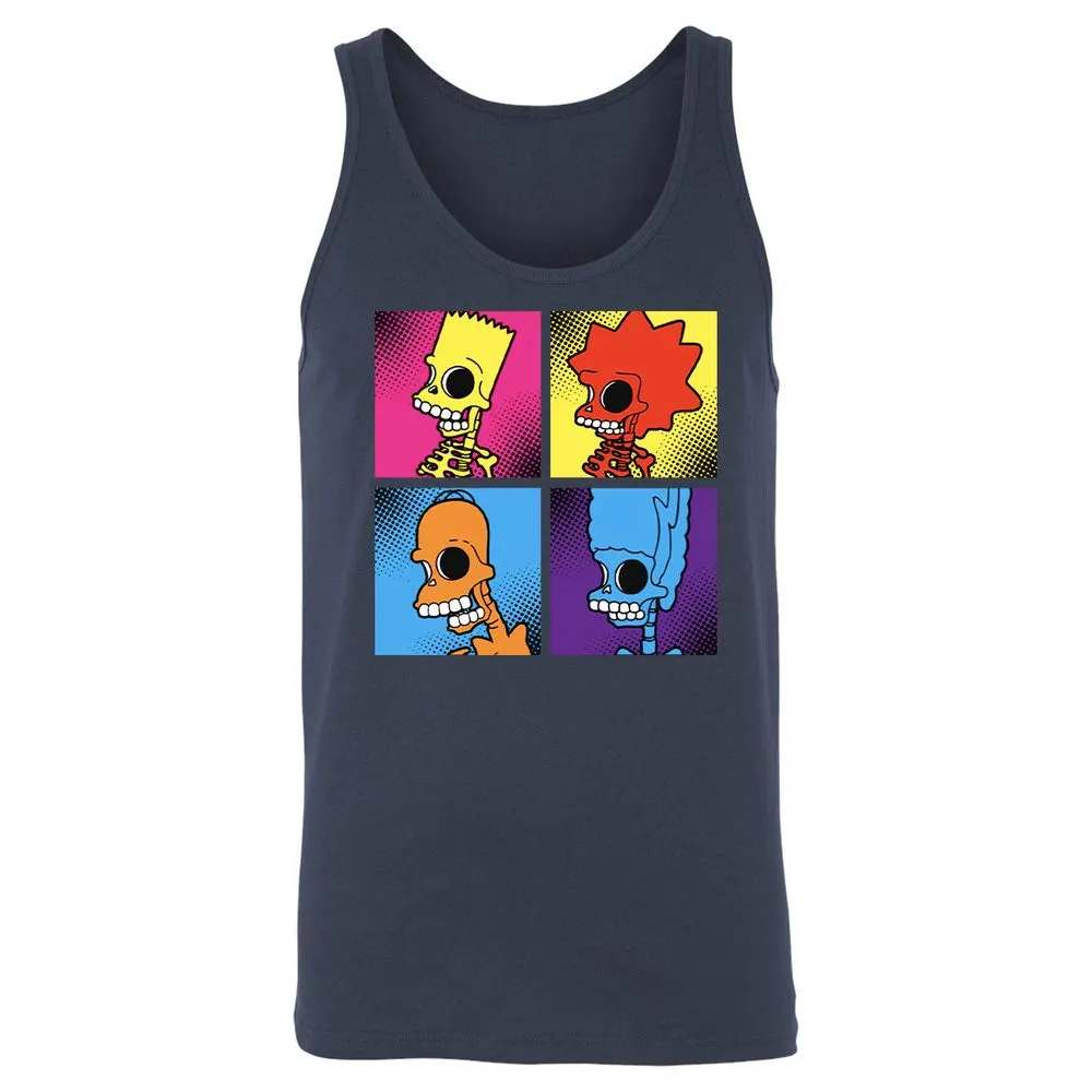 Unisex Jersey Tank - 9JT7C9ZV - Navy - 2