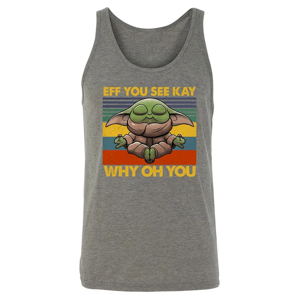 Unisex Jersey Tank - XD5TQHQE - Grey Triblend - 8