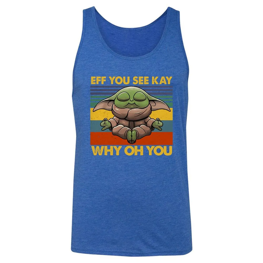 Unisex Jersey Tank - XD5TQHQE - True Royal Triblend - 12