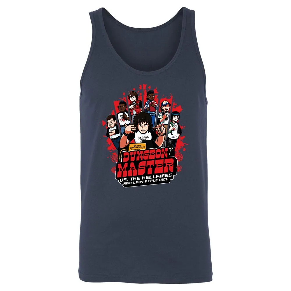 Unisex Jersey Tank - 8XNURX2J - Navy - 2