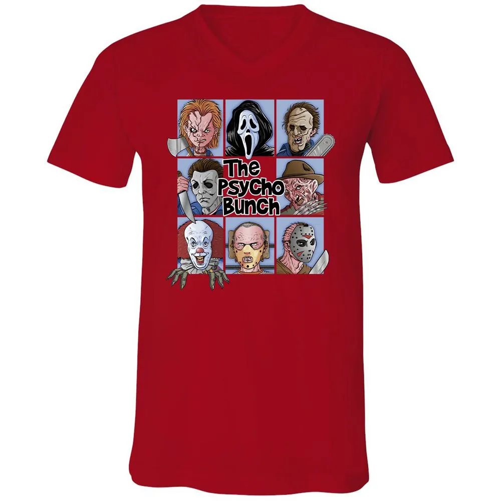 Unisex V-Neck T-Shirt - J45317TE - Red - 3