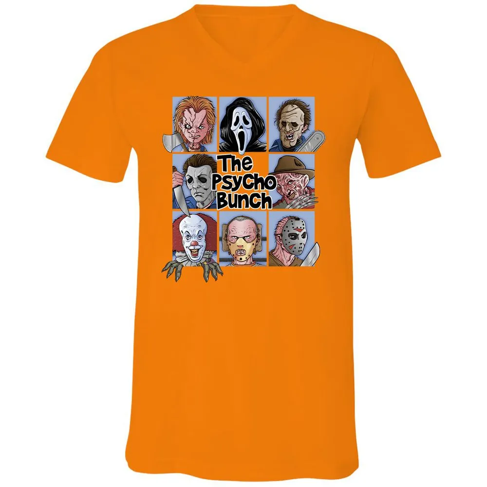 Unisex V-Neck T-Shirt - J45317TE - Orange - 11