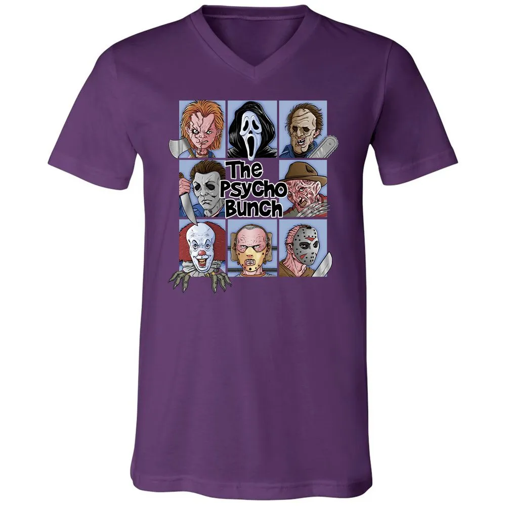 Unisex V-Neck T-Shirt - J45317TE - Team Purple - 9