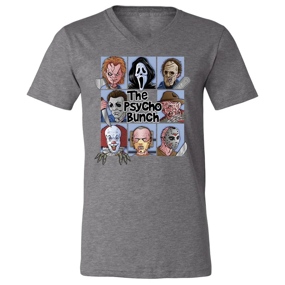 Unisex V-Neck T-Shirt - J45317TE - Deep Heather - 13