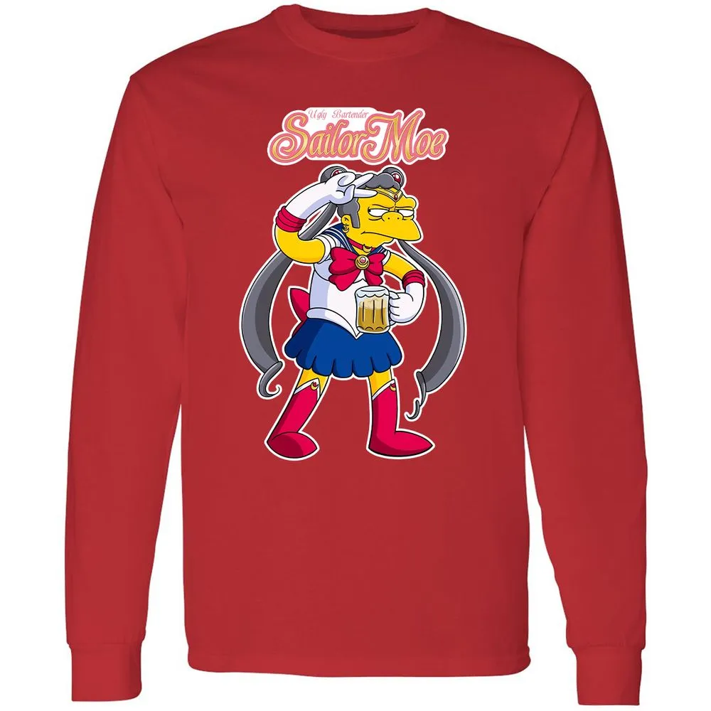 Long Sleeve T-Shirt - FBWEVWQ5 - Red - 14