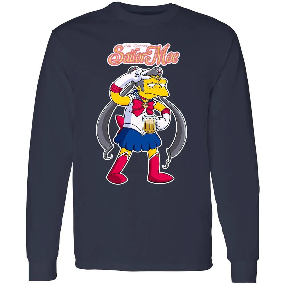 Long Sleeve T-Shirt - FBWEVWQ5 - Navy - 2