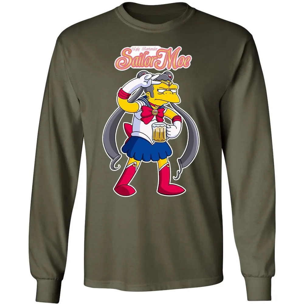 Long Sleeve T-Shirt - FBWEVWQ5 - Military Green - 16
