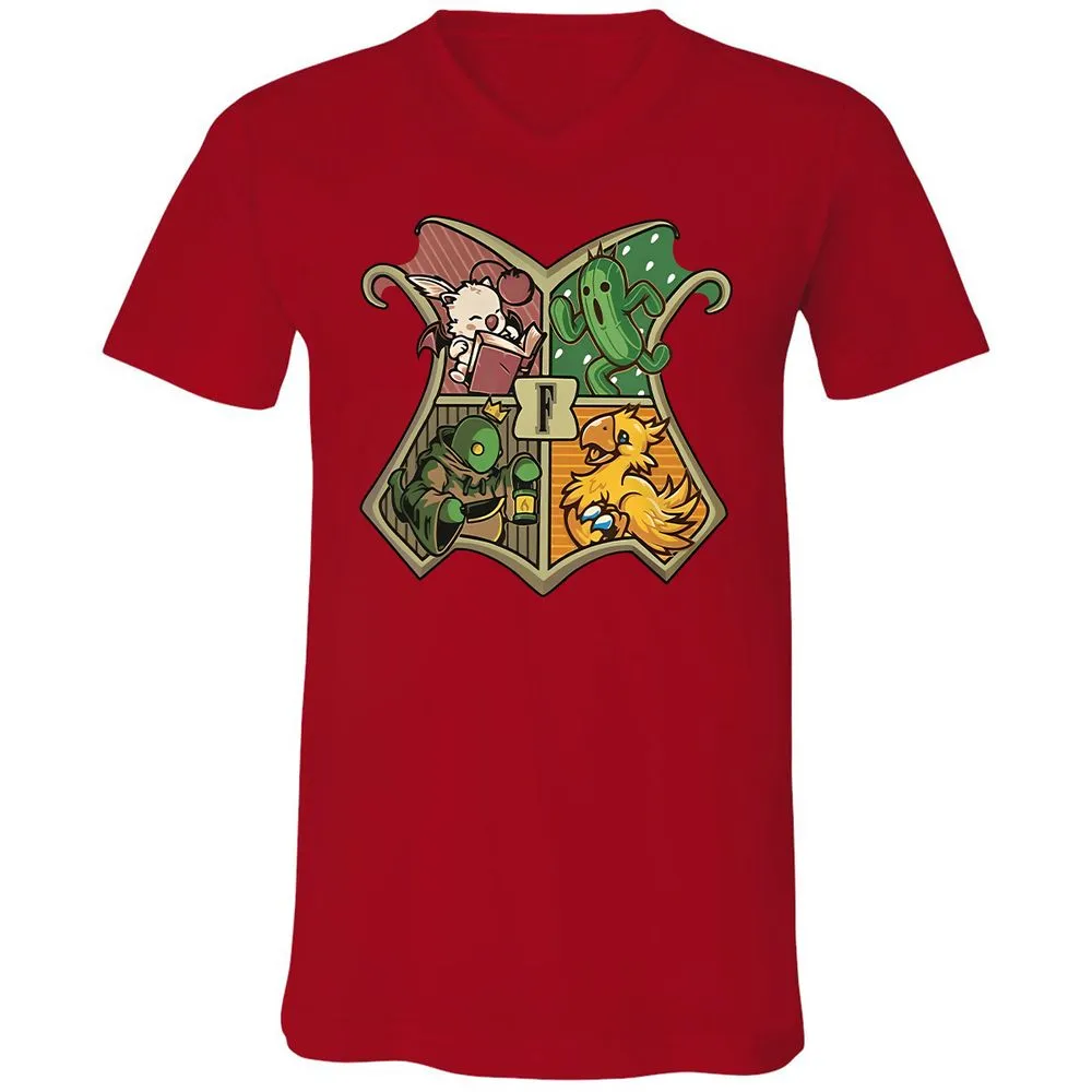 Unisex V-Neck T-Shirt - VK3RTT98 - Red - 3