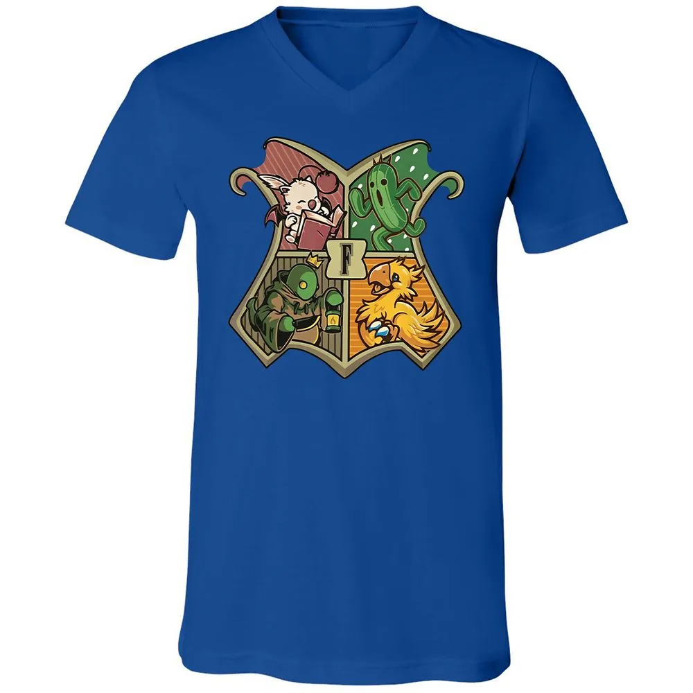 Unisex V-Neck T-Shirt - VK3RTT98 - True Royal - 4