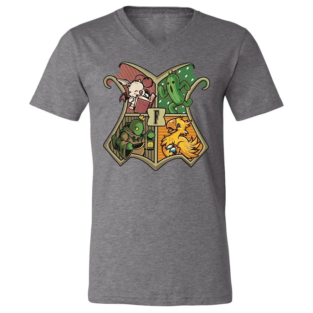 Unisex V-Neck T-Shirt - VK3RTT98 - Deep Heather - 13