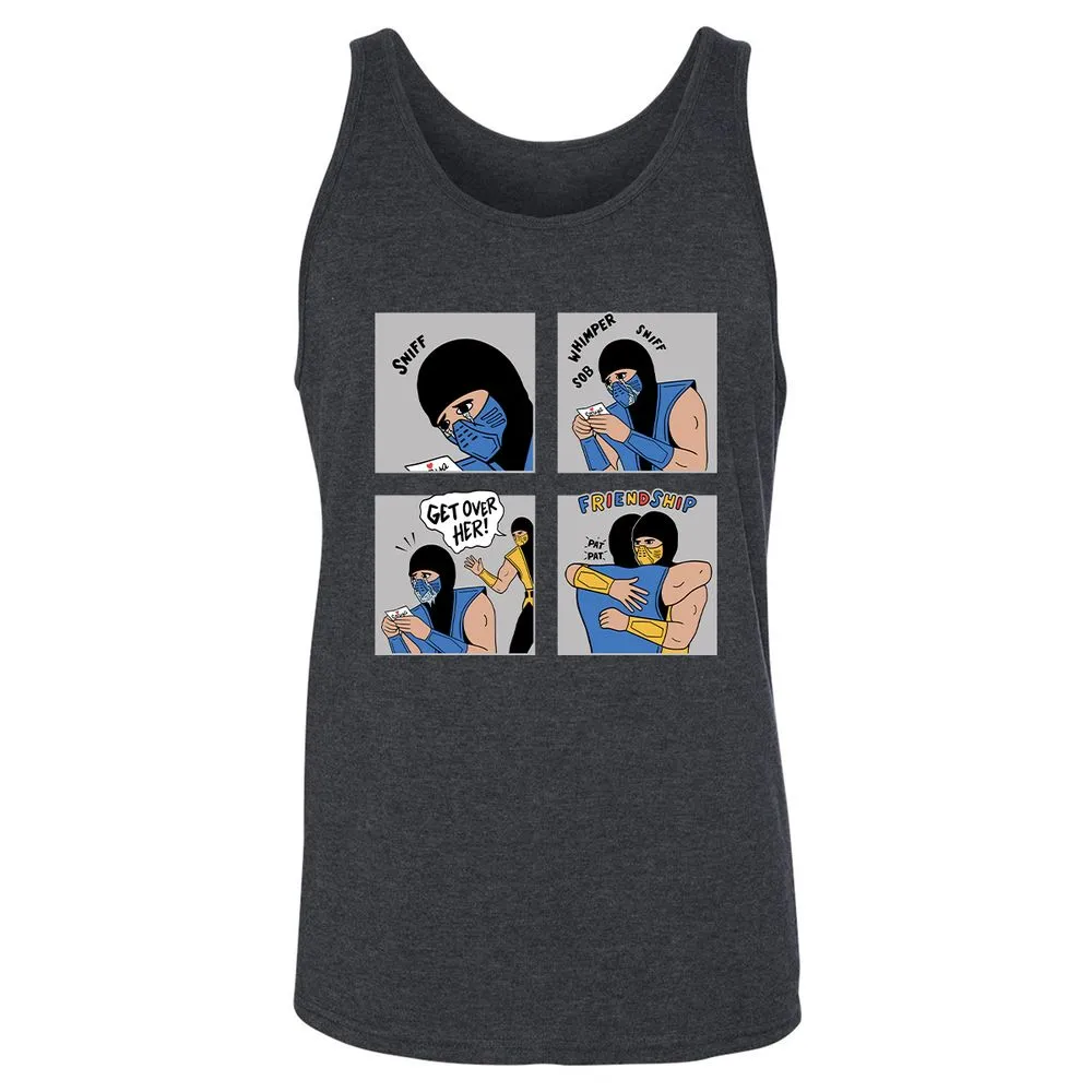 Unisex Jersey Tank - 42C3X72D - Dark Grey Heather - 6