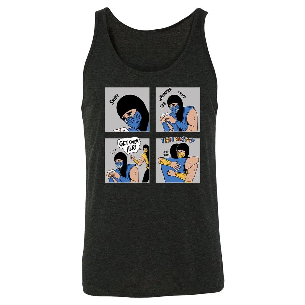 Unisex Jersey Tank - 42C3X72D - Charcoal Black Triblend - 5