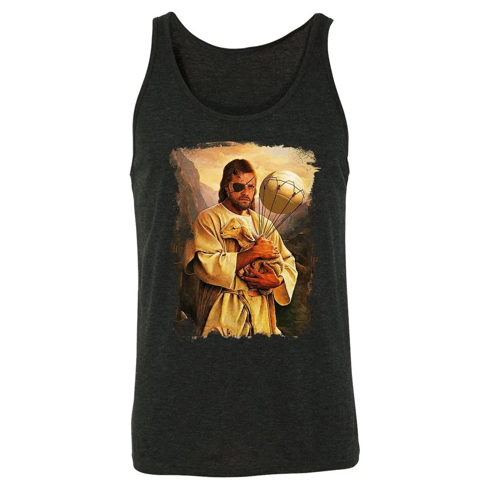 Unisex Jersey Tank - PXXXSWB7 - Charcoal Black Triblend - 5