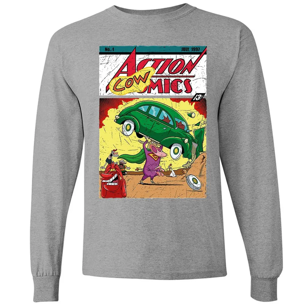 Long Sleeve T-Shirt - A2JAALBB - Graphite Heather - 6