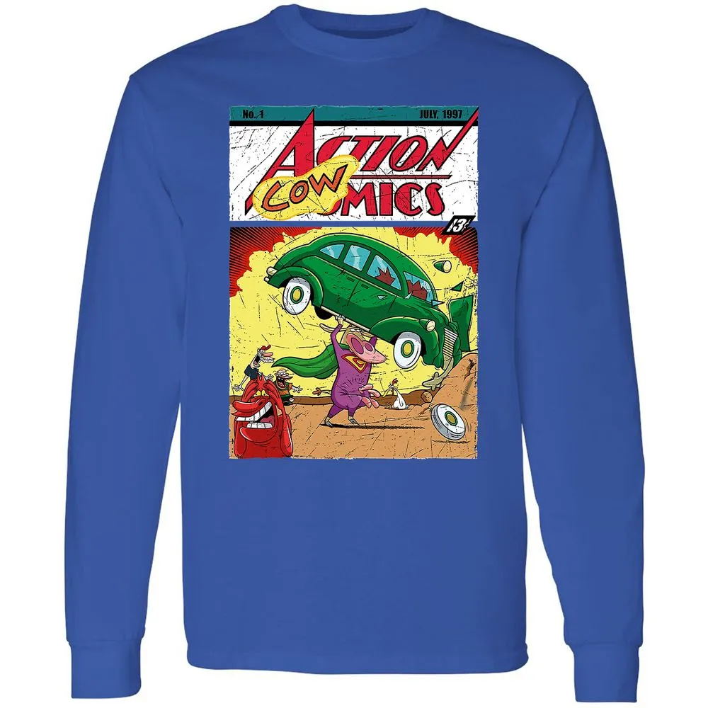 Long Sleeve T-Shirt - A2JAALBB - Royal - 8
