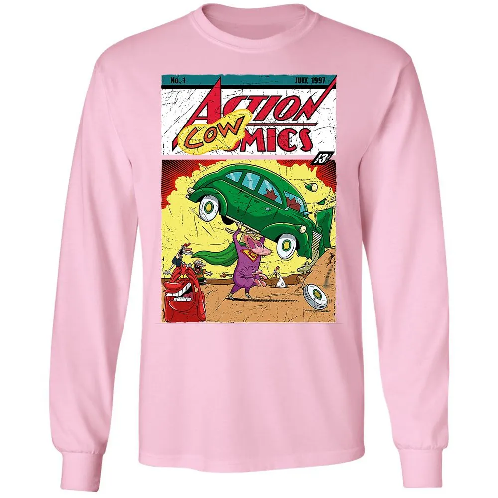 Long Sleeve T-Shirt - A2JAALBB - Light Pink - 3