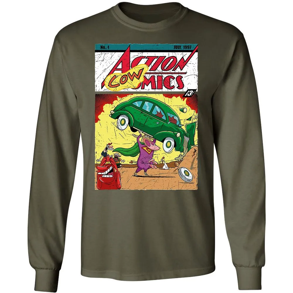 Long Sleeve T-Shirt - A2JAALBB - Military Green - 16
