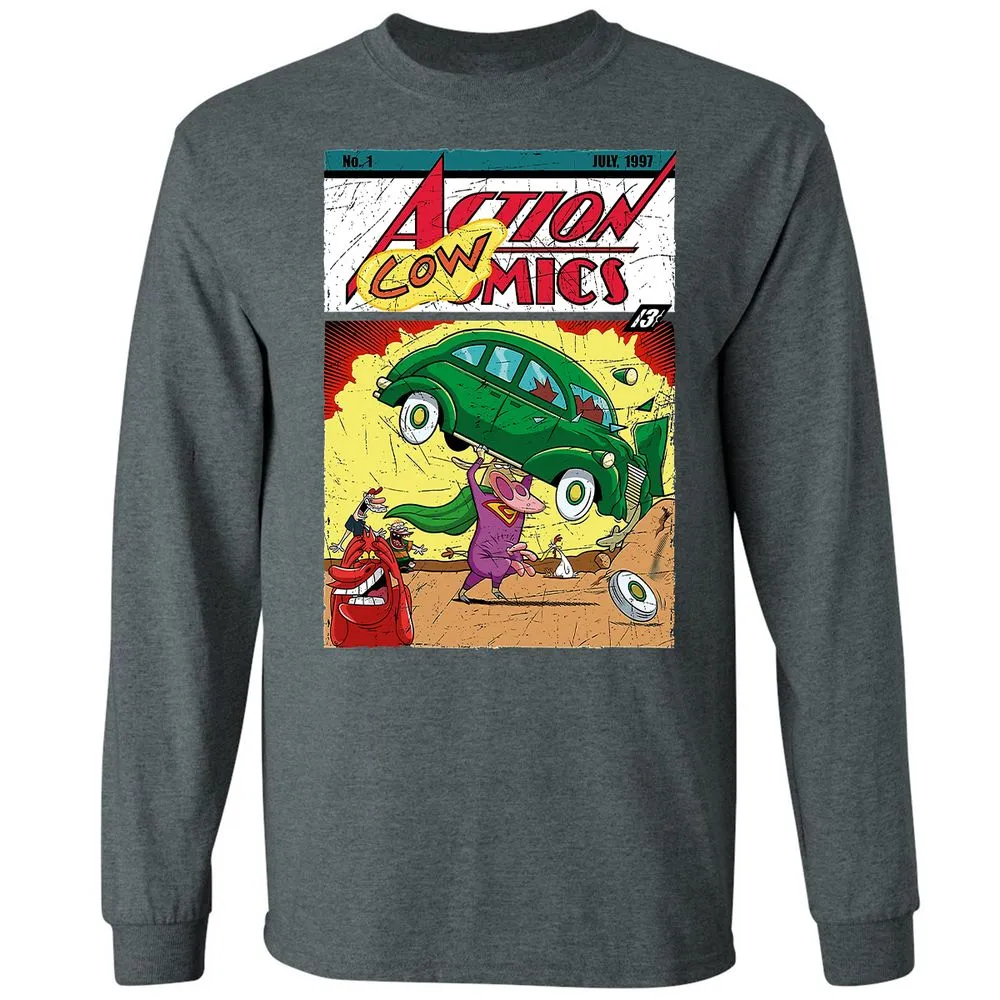 Long Sleeve T-Shirt - A2JAALBB - Dark Heather - 15