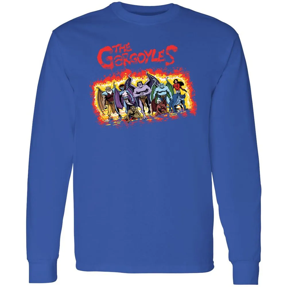Long Sleeve T-Shirt - BRN5J6B6 - Royal - 8