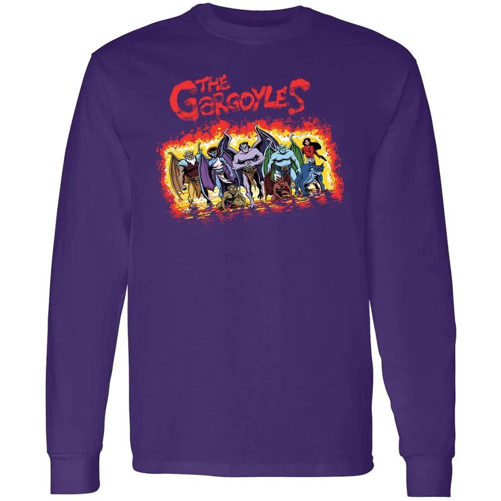 Long Sleeve T-Shirt - BRN5J6B6 - Purple - 13