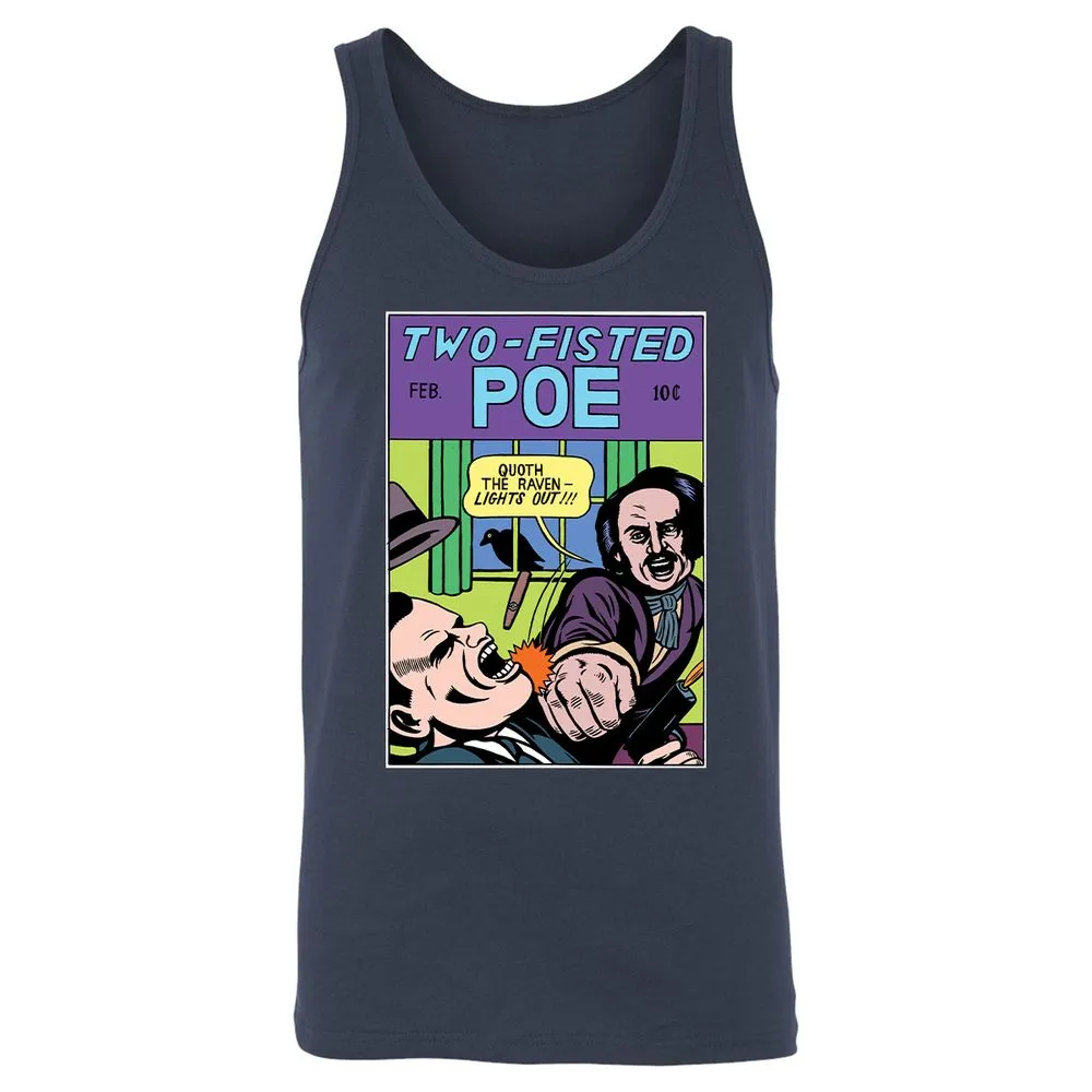 Unisex Jersey Tank - HZT8T9QM - Navy - 2