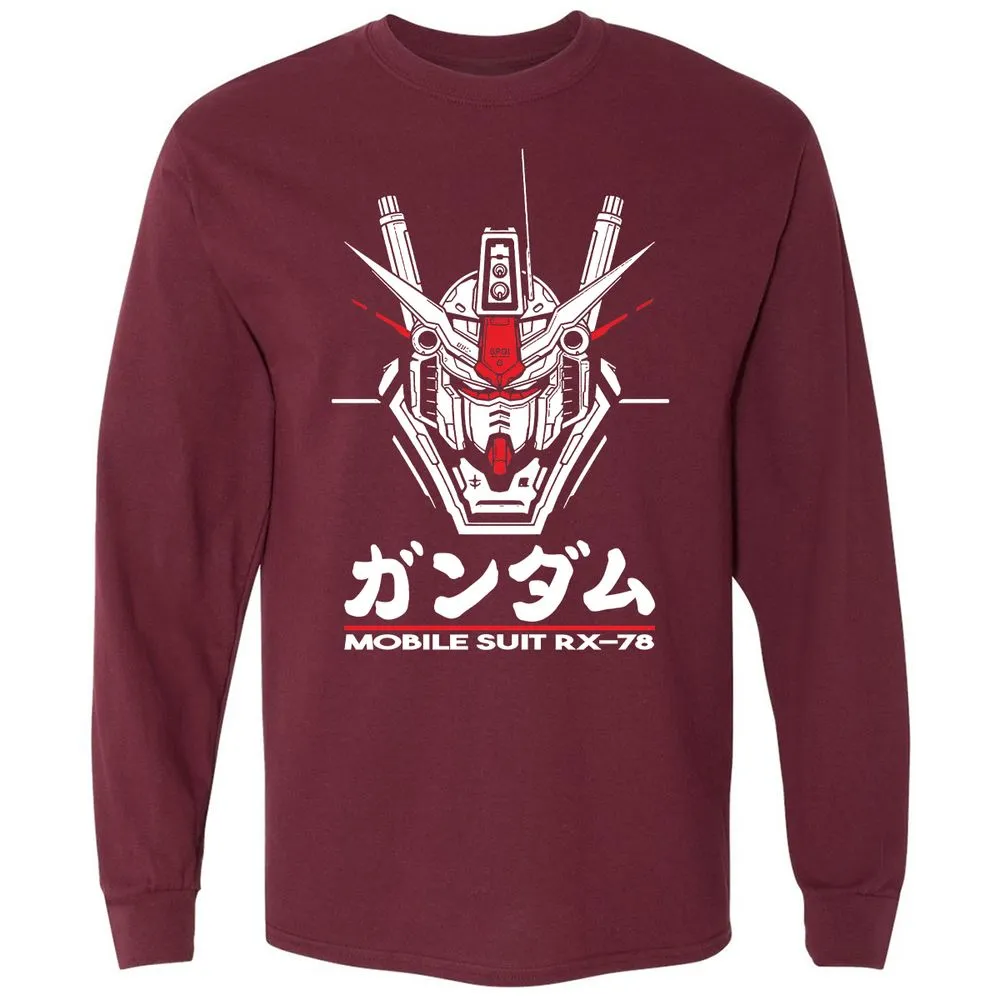Long Sleeve T-Shirt - YD73WX58 - Maroon - 11