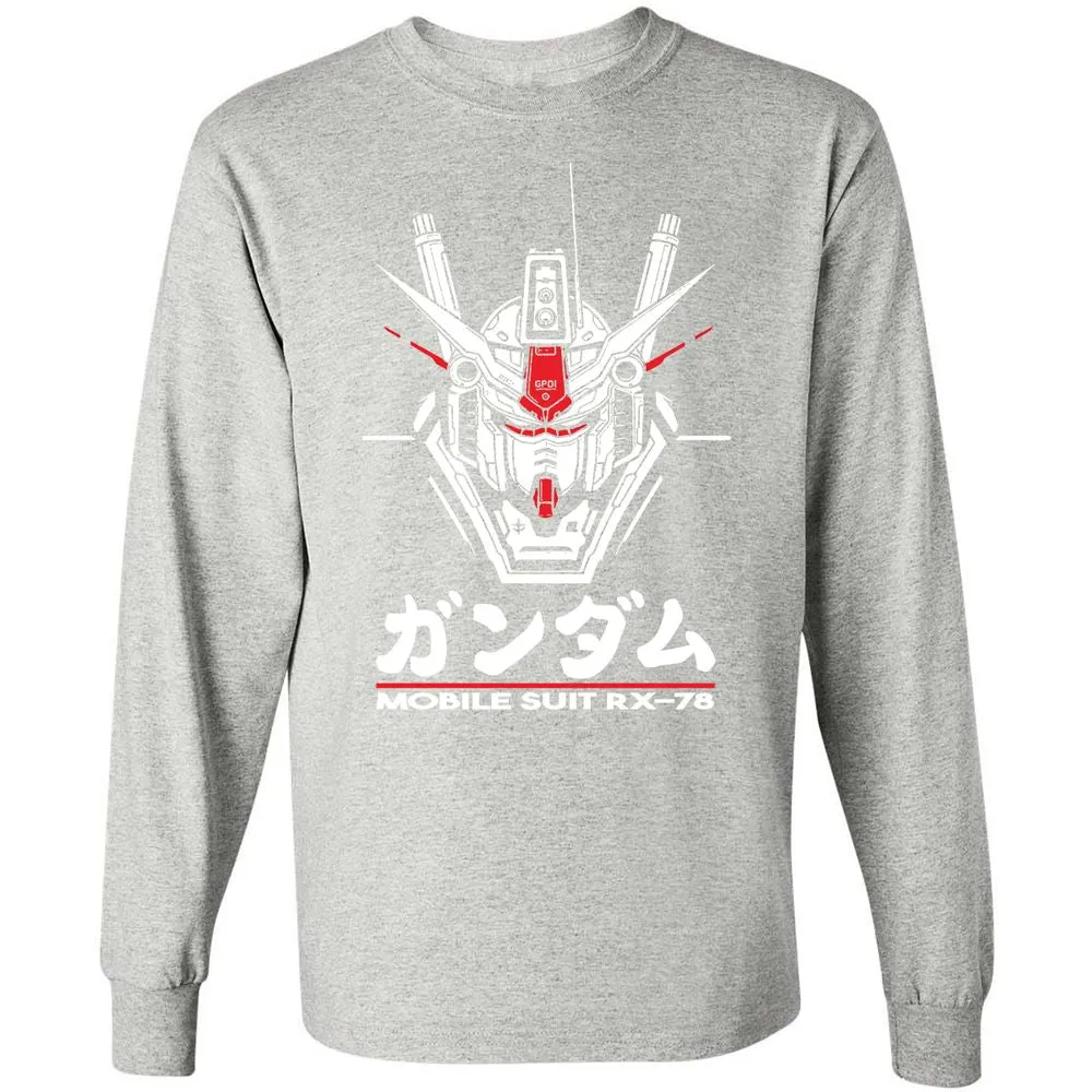 Long Sleeve T-Shirt - YD73WX58 - Ash - 7