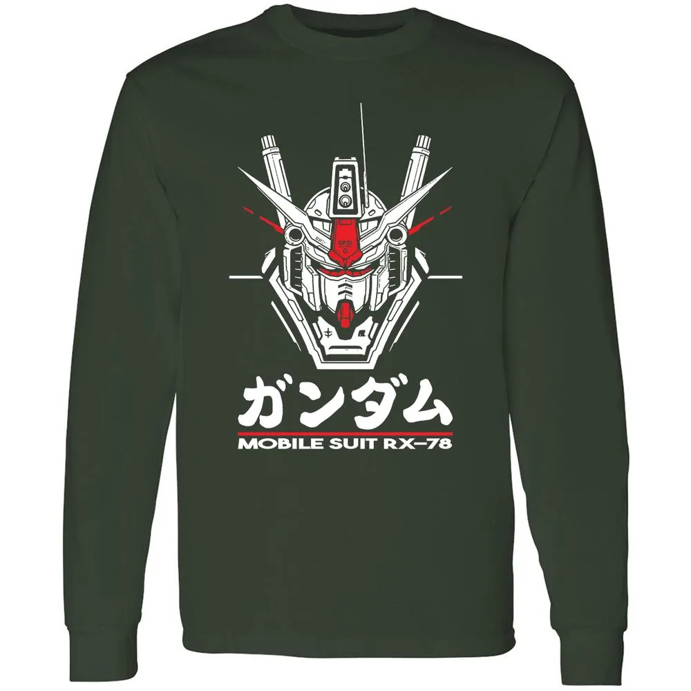 Long Sleeve T-Shirt - YD73WX58 - Forest Green - 4