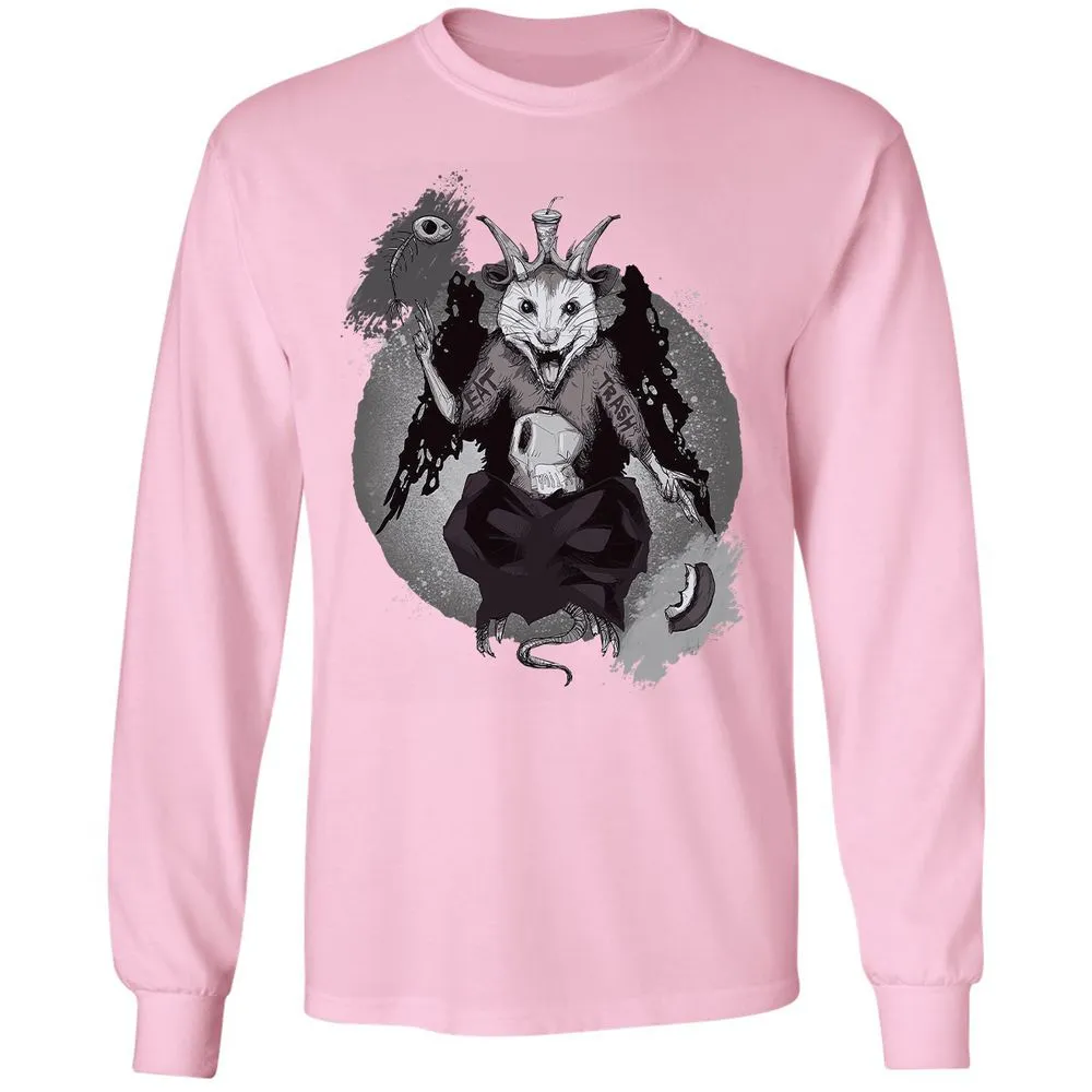 Long Sleeve T-Shirt - 4BDCHPYE - Light Pink - 3