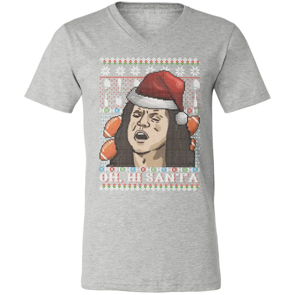 Unisex V-Neck T-Shirt - KSJQZP7V - Athletic Heather - 7