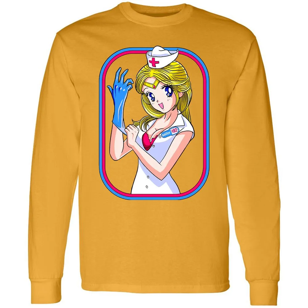 Long Sleeve T-Shirt - A7AR8TN5 - Gold - 9