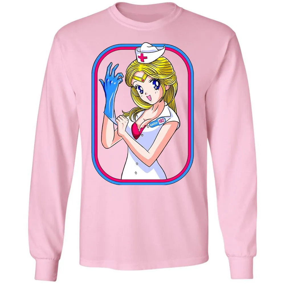 Long Sleeve T-Shirt - A7AR8TN5 - Light Pink - 3