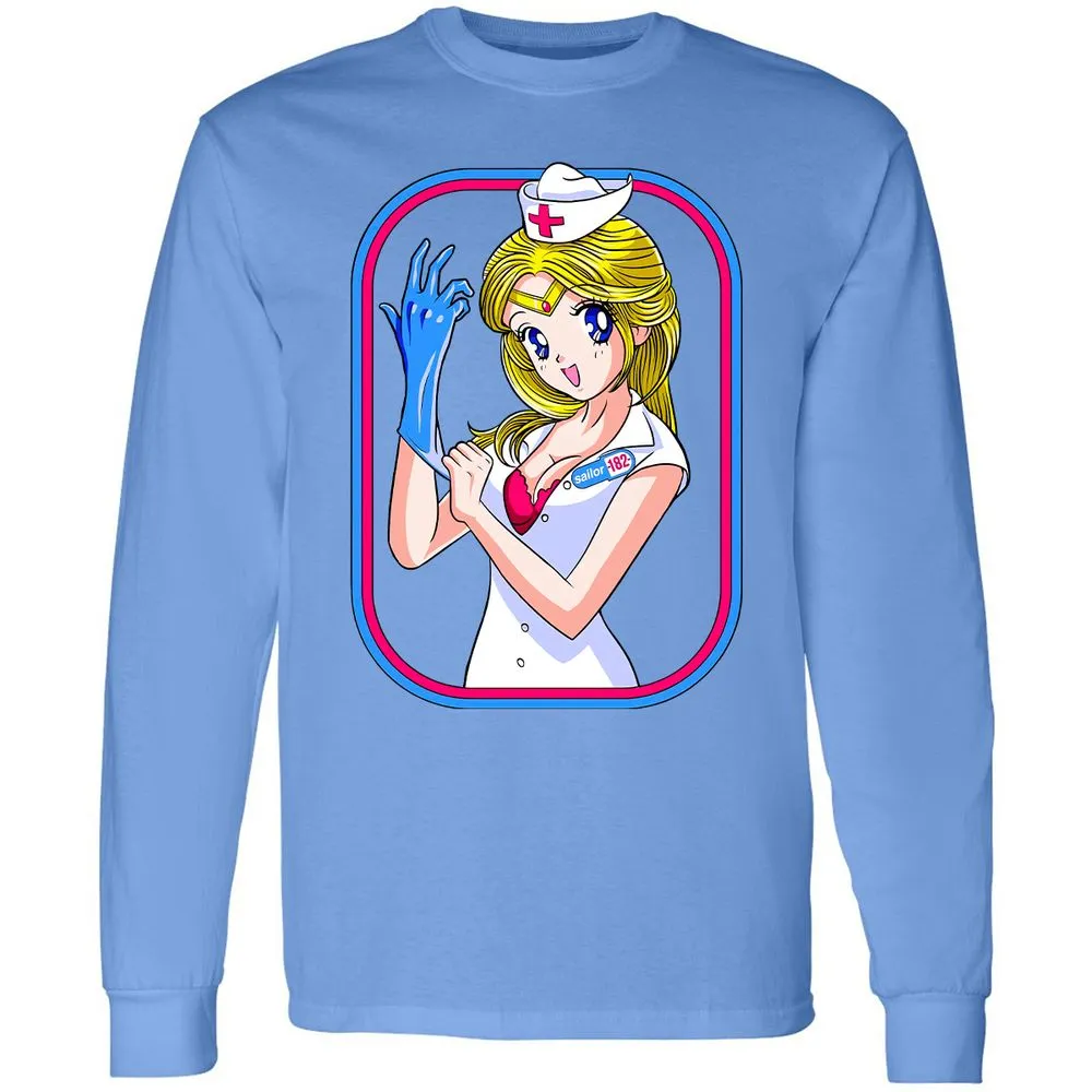 Long Sleeve T-Shirt - A7AR8TN5 - Carolina Blue - 12