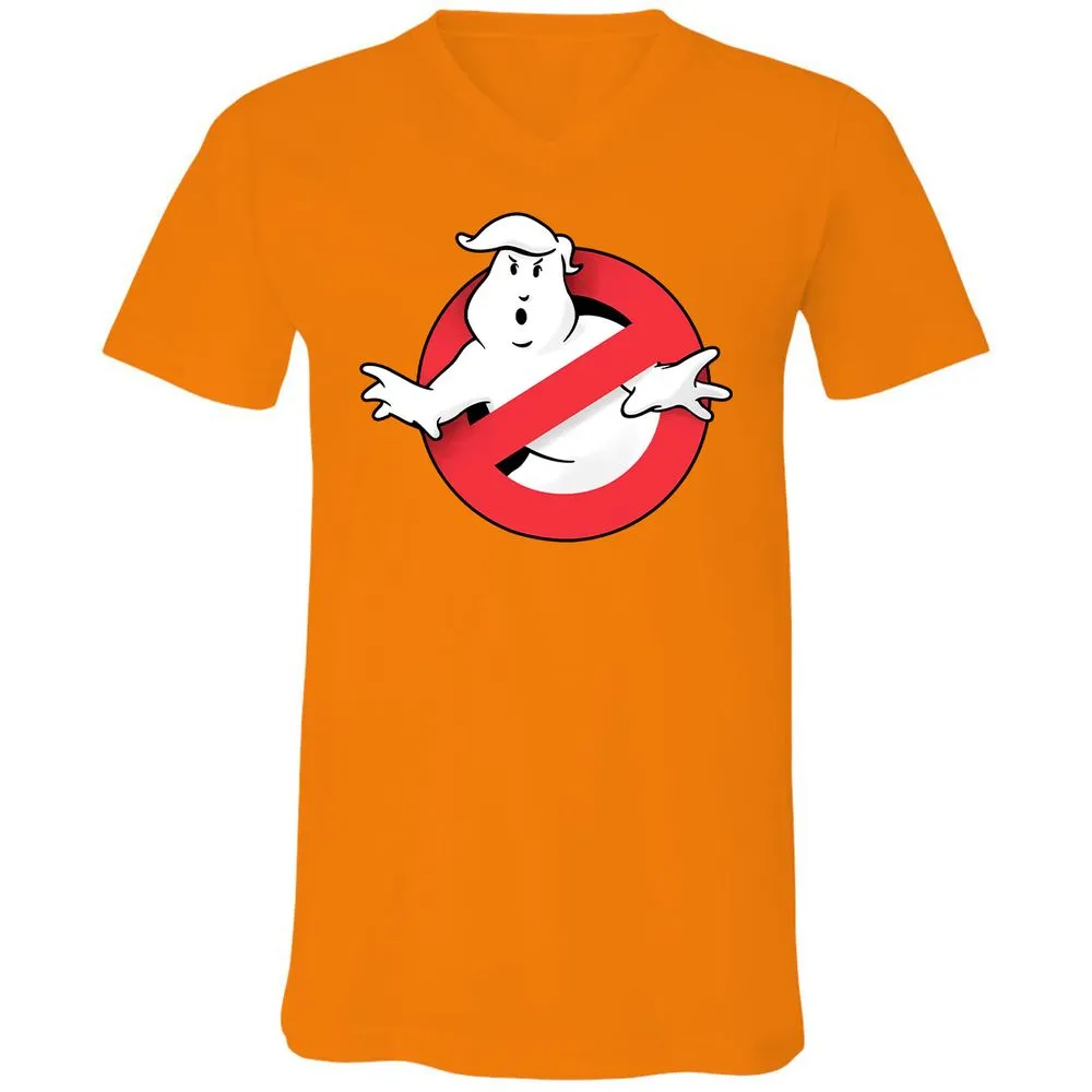 Unisex V-Neck T-Shirt - Z5RBN465 - Orange - 11