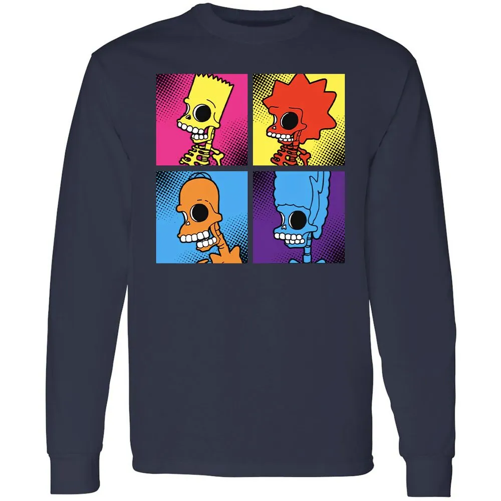 Long Sleeve T-Shirt - DF2GKDK4 - Navy - 2