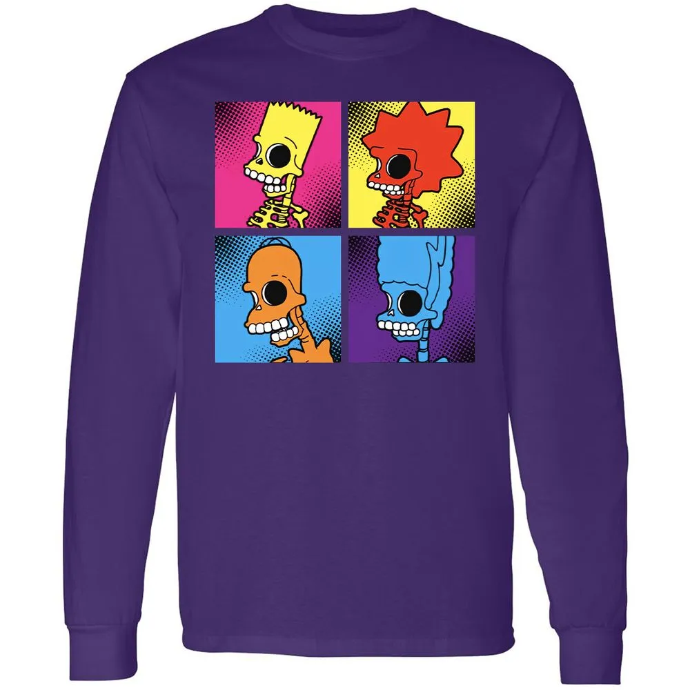 Long Sleeve T-Shirt - DF2GKDK4 - Purple - 13