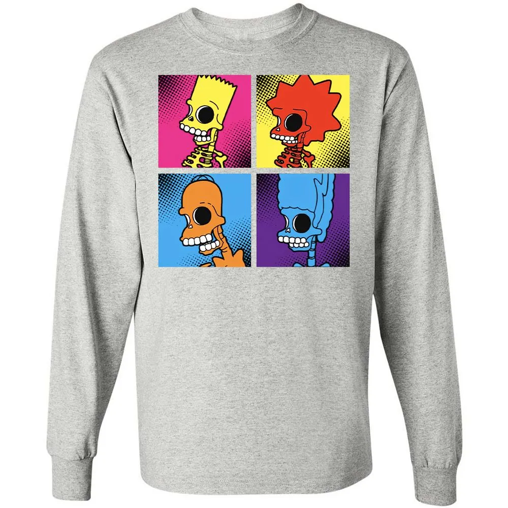 Long Sleeve T-Shirt - DF2GKDK4 - Ash - 7