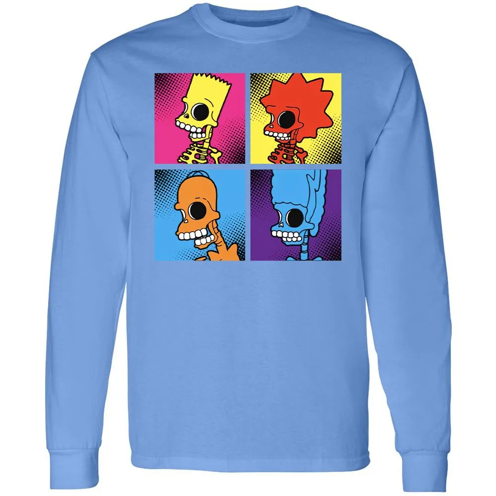 Long Sleeve T-Shirt - DF2GKDK4 - Carolina Blue - 12