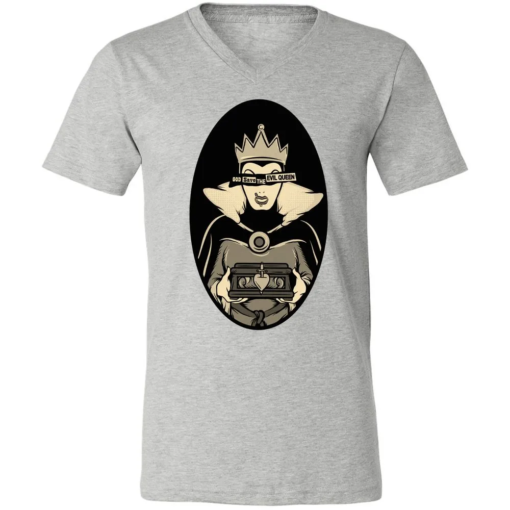 Unisex V-Neck T-Shirt - ZYYVSLRC - Athletic Heather - 7
