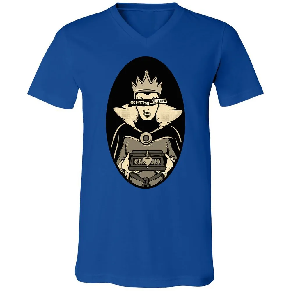 Unisex V-Neck T-Shirt - ZYYVSLRC - True Royal - 4