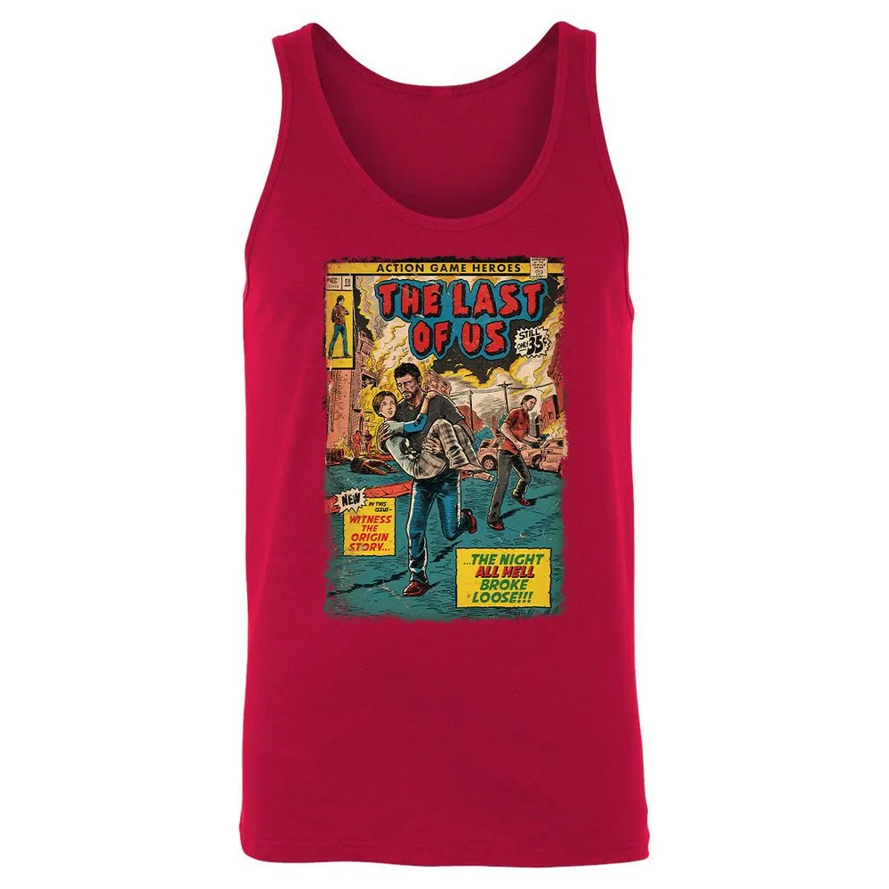 Unisex Jersey Tank - 7BL1Q9MF - Red - 11