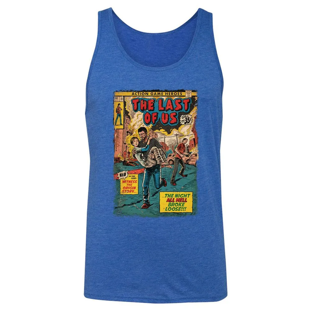 Unisex Jersey Tank - 7BL1Q9MF - True Royal Triblend - 12