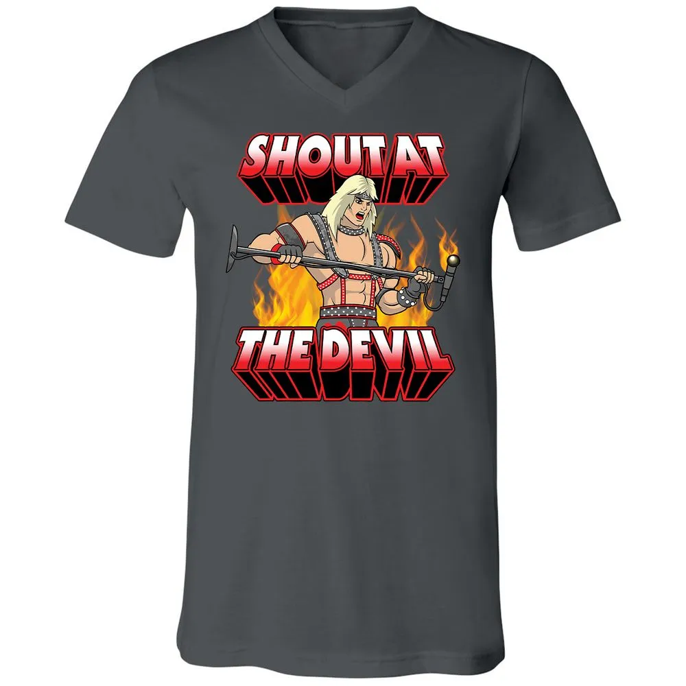 Unisex V-Neck T-Shirt - JLSVPAQG - Asphalt - 12