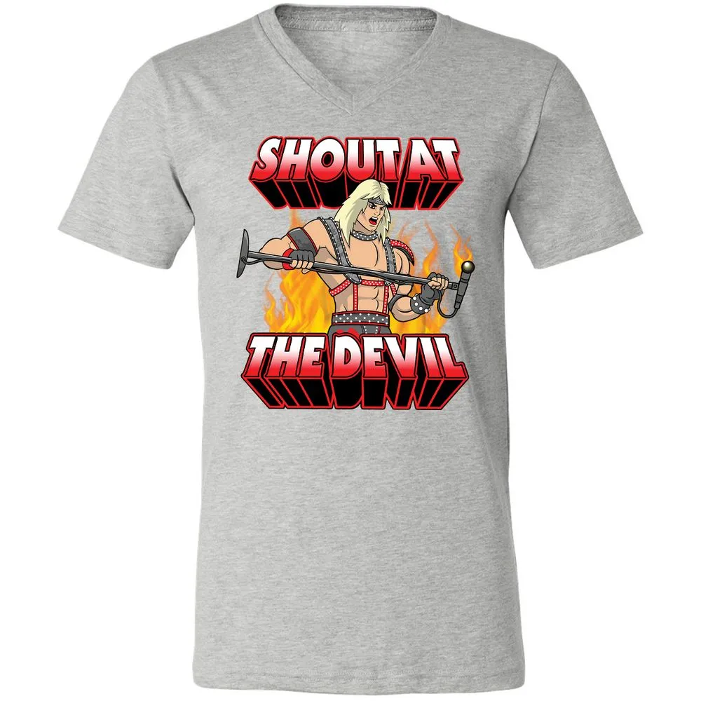 Unisex V-Neck T-Shirt - JLSVPAQG - Athletic Heather - 7