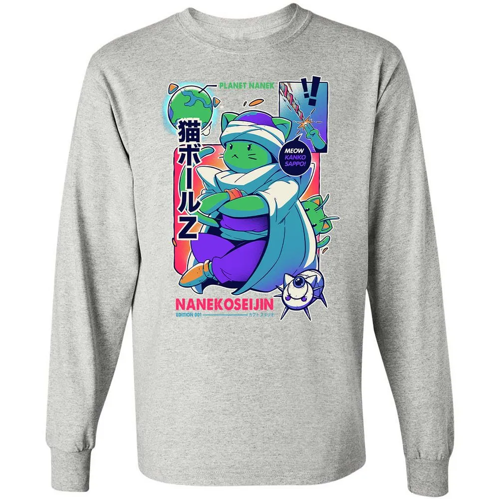 Long Sleeve T-Shirt - VAL8T37L - Ash - 7
