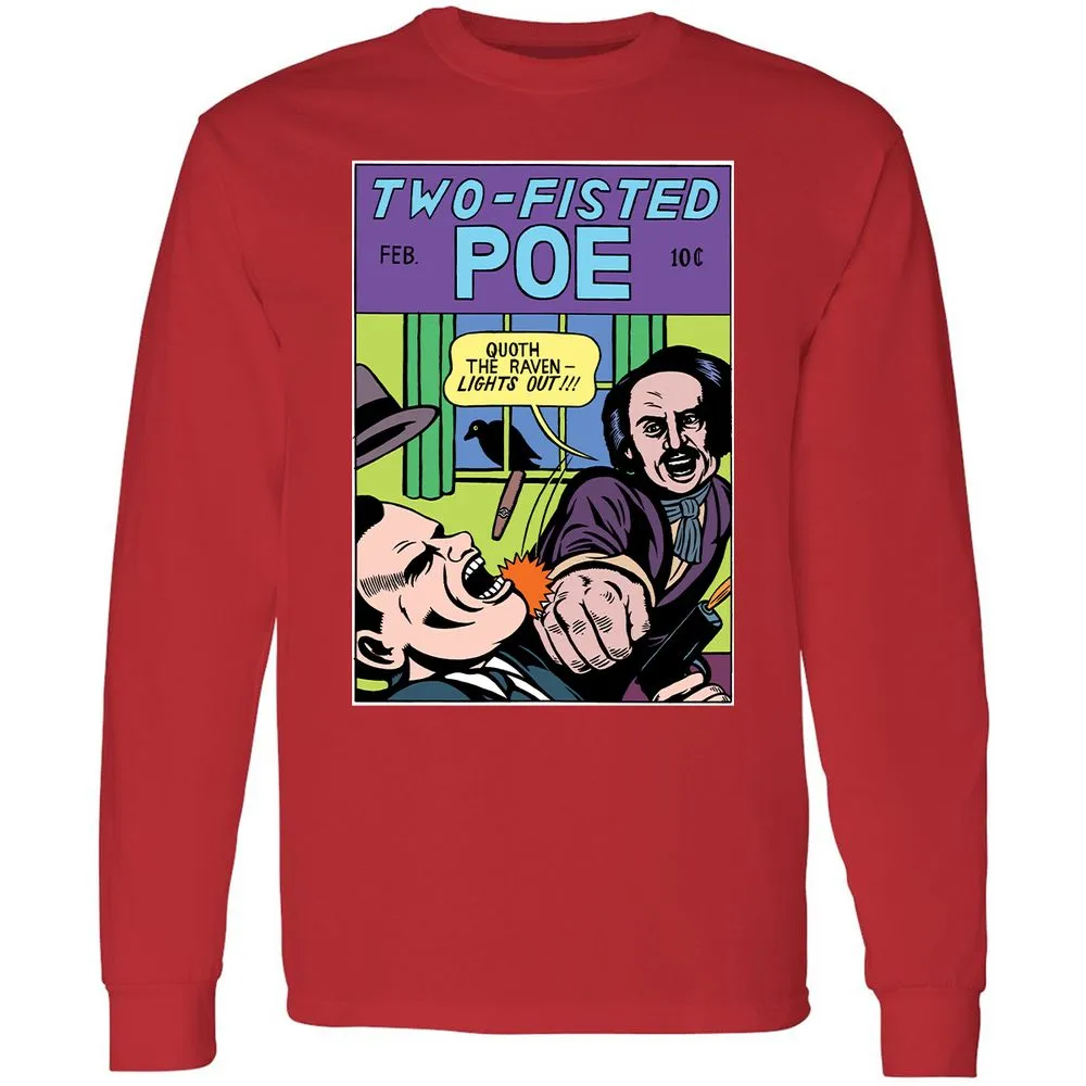 Long Sleeve T-Shirt - RYKVKHLF - Red - 14