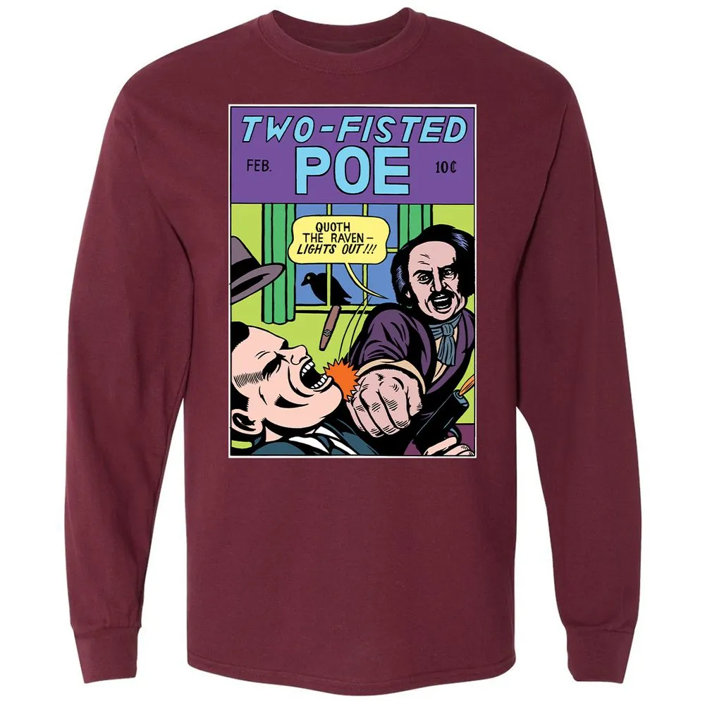 Long Sleeve T-Shirt - RYKVKHLF - Maroon - 11