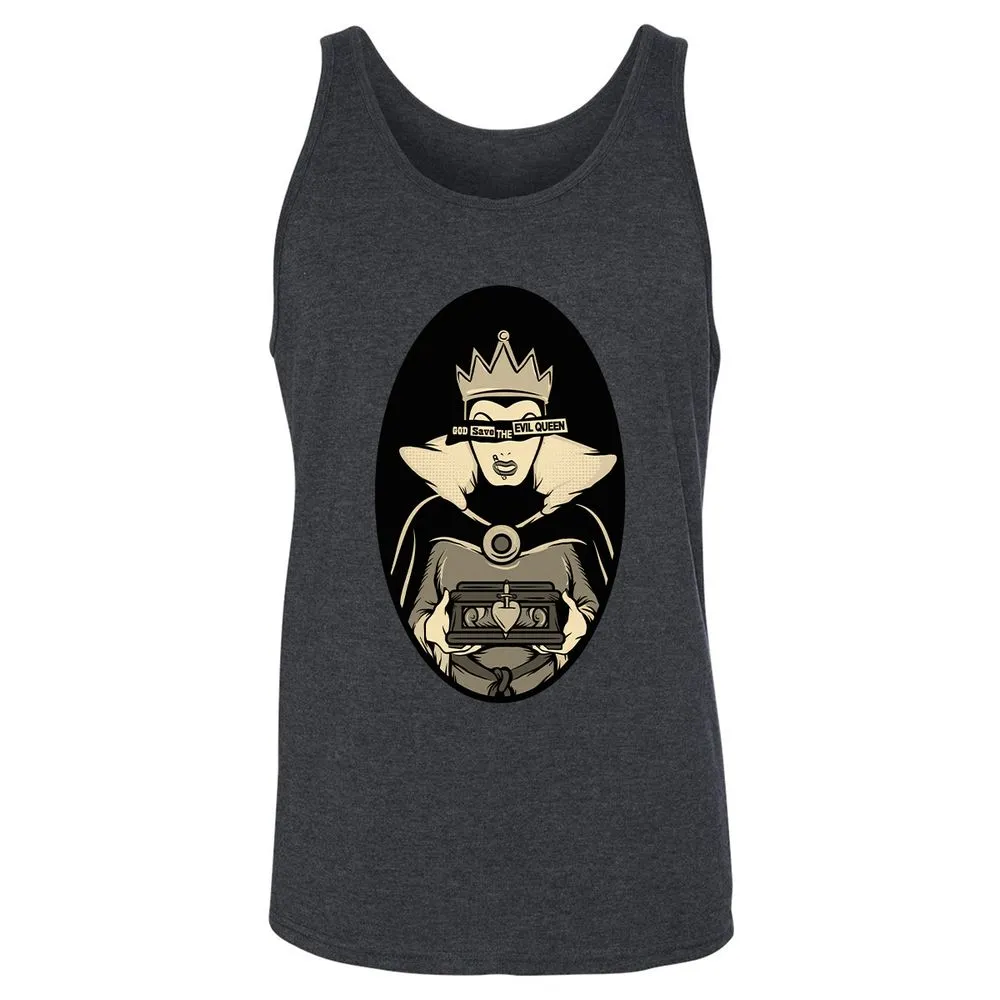 Unisex Jersey Tank - HENCLTEE - Dark Grey Heather - 6