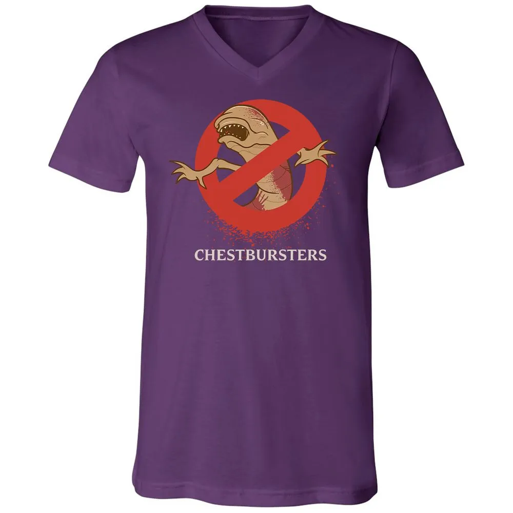 Unisex V-Neck T-Shirt - HXXK6S29 - Team Purple - 9